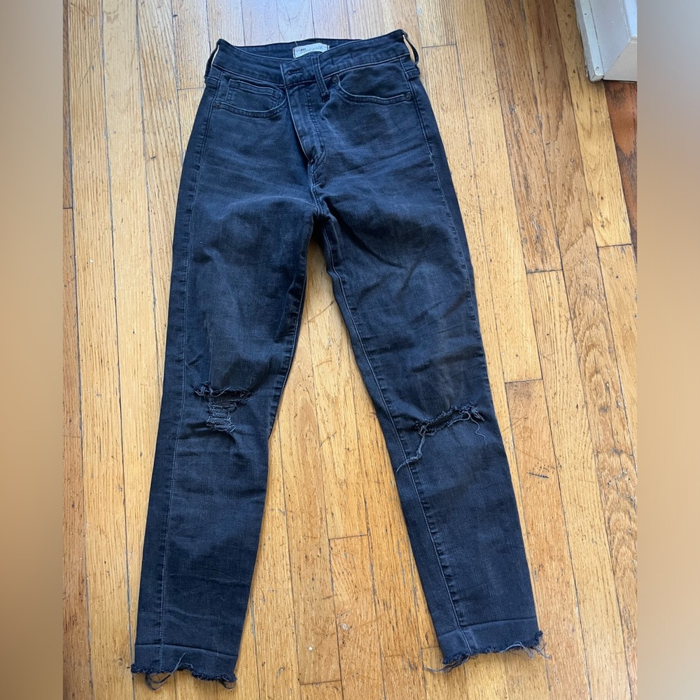 Curvy high rise skinny jeans